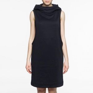 Y-3🔹YOHJI YAMAMOTO x ADIDAS🔹Black Hooded Sweatshirts Dress🔹